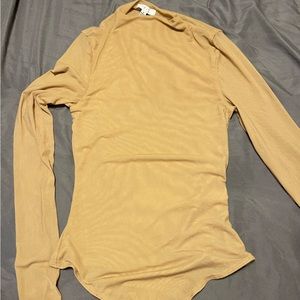 Tan mesh bodysuit/ have to wear a bra underneath